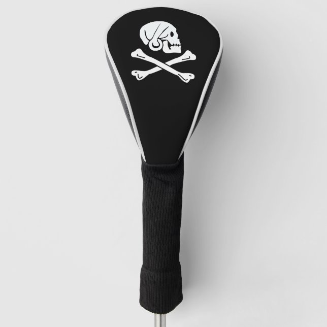 Henry Every Flag Pirate Flag Golf Headcover (Vorderseite)