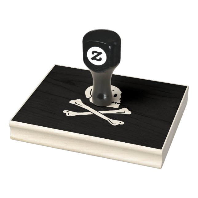 Henry Every Flag Pirate Flag Gummistempel (Stempel)