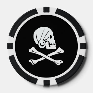Henry Every Flag Pirate Flag Pokerchips