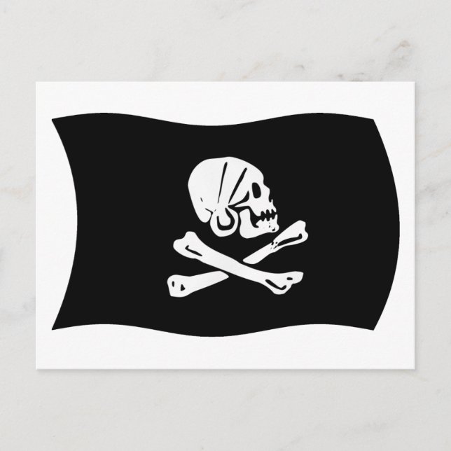 Henry Every Flag Postkarte (Vorderseite)