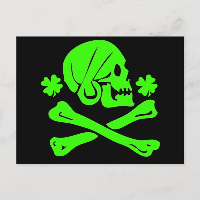 Henry Every-Kleeblatt Postkarte (Vorderseite)