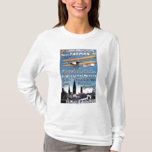 Henry Farman fliegt das Flying Man Promo Poster T-Shirt