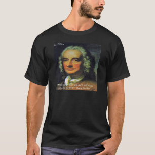 Henry Fielding "Wenn Geld dein Gott ist" Zitat T-Shirt