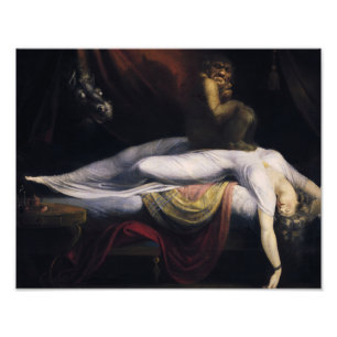 Henry Fuseli - Der Albtraum Fotodruck