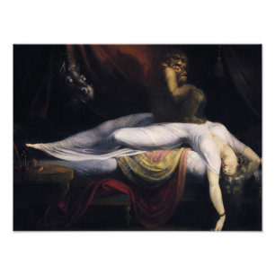 Henry Fuseli - Der Albtraum Fotodruck