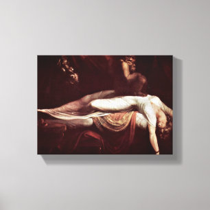 Henry Fuseli - Der Albtraum Leinwanddruck