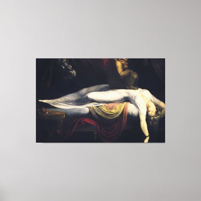 Henry Fuseli Der Albtraum Leinwanddruck (Vorderseite)