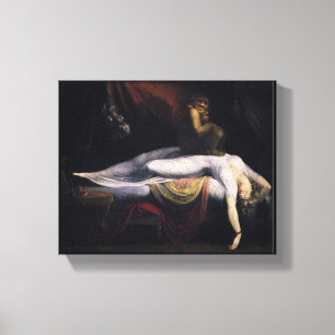 Henry Fuseli Die Leinwand des Albtraums