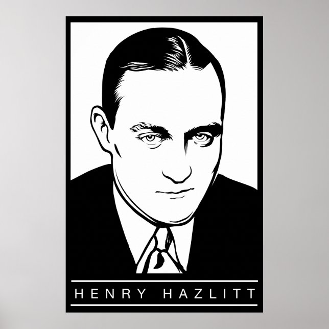 Henry Hazlitt Poster (Vorne)