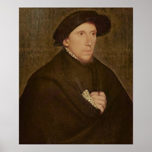 Henry Howard, Earl of Surrey, c.1542 Poster (Vorne)