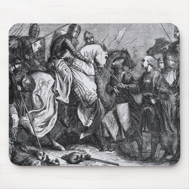 Henry III am Kampf von Lewes, am 14. Mai 1264 Mousepad (Vorne)
