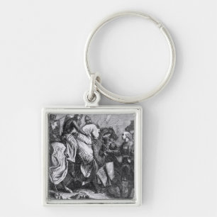 Henry III am Kampf von Lewes, am 14. Mai 1264 Schlüsselanhänger