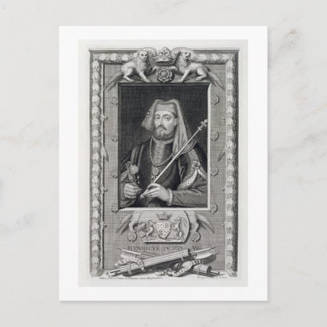 Henry IV (1367-1413) König von England von 1399, a Postkarte (Vorderseite)