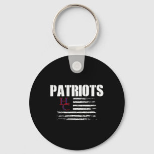 Henry Landkreis Patriots Logo Usa Flag Pris Hs Schlüsselanhänger