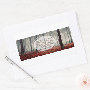 Henry Longfellow Inspiration Anführungsdauer Rechteckiger Aufkleber