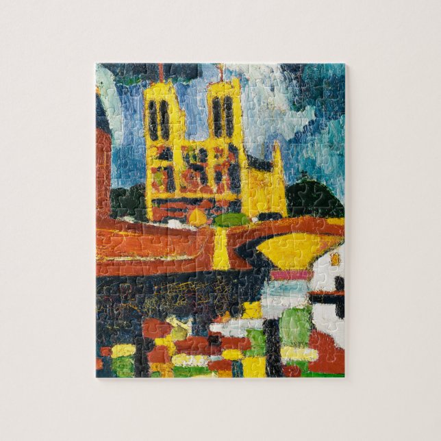 Henry Lyman Sayen Notre Dame Puzzle (Vertikal)