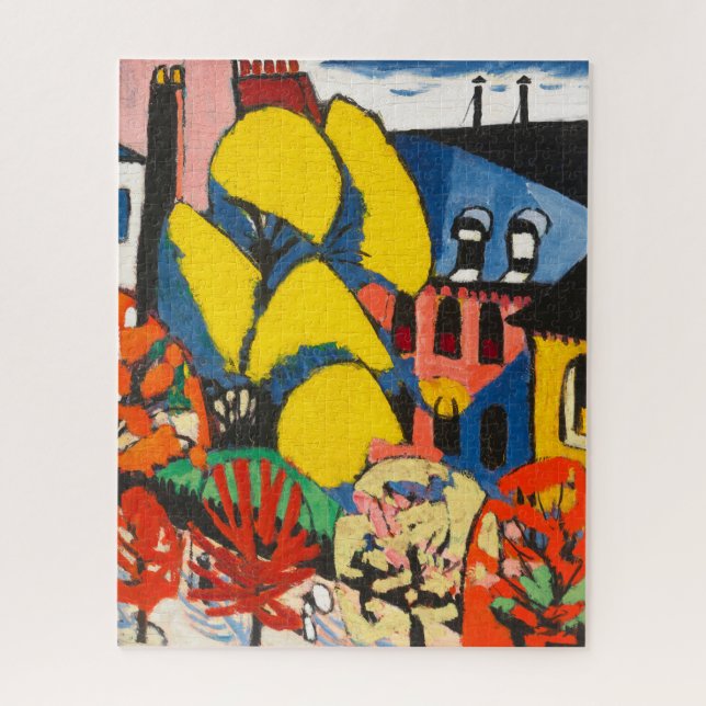 Henry Lyman Sayen Trees Puzzle (Vertikal)