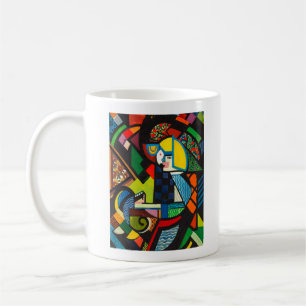 Henry Lyman Saÿens 'Tochter in einem Schaukelstuhl Kaffeetasse
