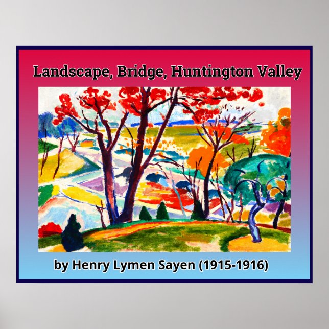 Henry Lymen Sayen Poster (Vorne)