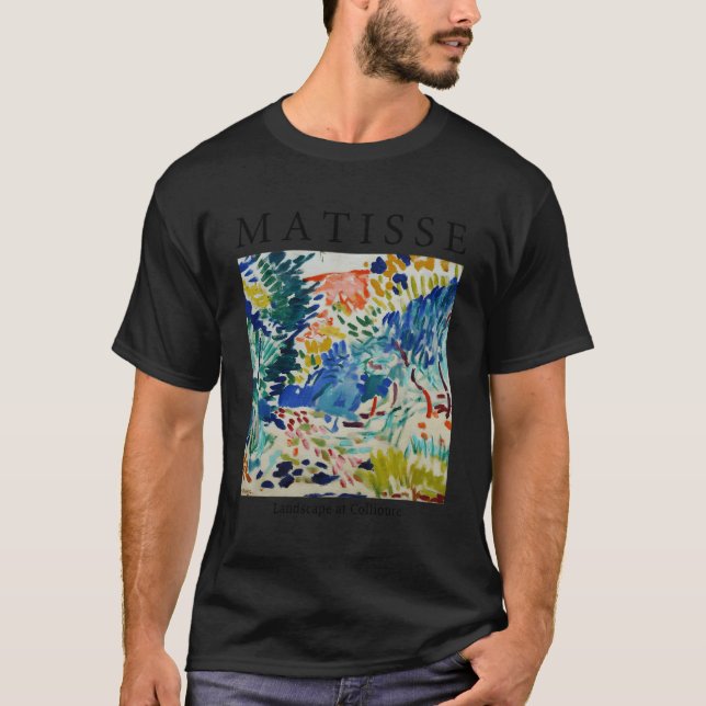 Henry Matisse Landschaft in Collioure T-Shirt (Vorderseite)