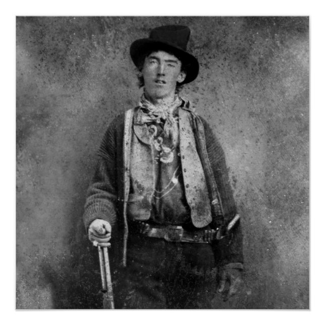 Henry McCarty, Billy, das unrechtmäßige Kind des a Poster (Vorderseite)