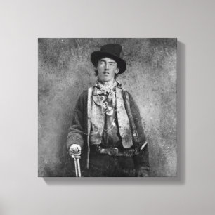 Henry McCarty, Billy der Gesetzlose des alten West Leinwanddruck