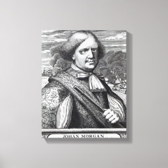 Henry Morgan, 1678 Leinwanddruck (Vorderseite)