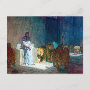 Henry Ossawa Tanner Daniel im Lions' Den Postkarte