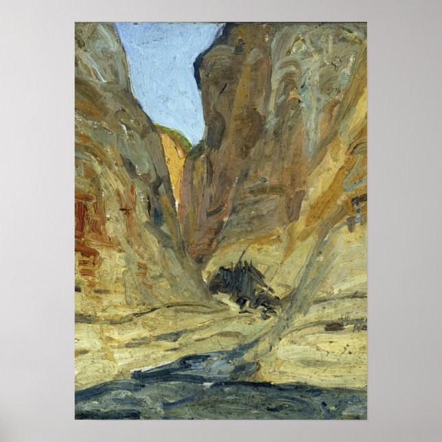 Henry Ossawa Tanner Der Canyon Poster (Vorne)