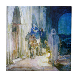 Henry Ossawa Tanner Flug nach Ägypten Fliese