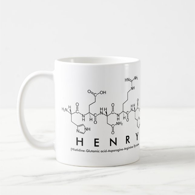 Henry-Peptidname-Tasse Tasse (Links)
