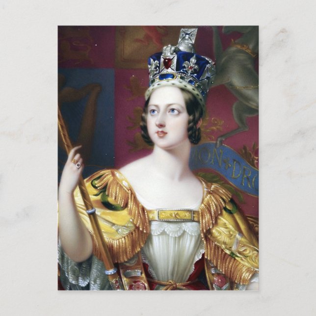 Henry Pierce Bone Queen Victoria Postkarte (Vorderseite)