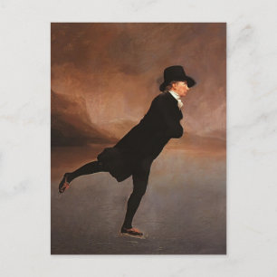 Henry Raeburn - Der Skaten-Minister Postkarte