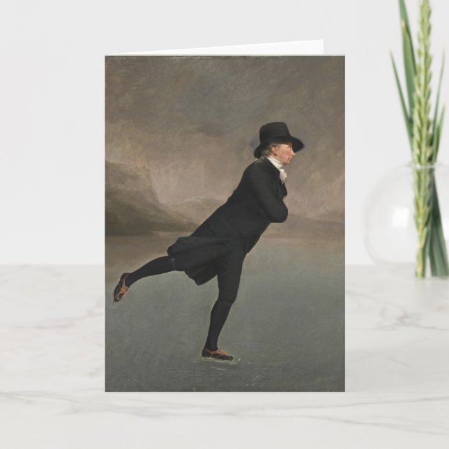 Henry Raeburn - The Skating Minister Card Karte (Vorderseite)