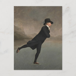 Henry Raeburn - The Skating Minister Card Postkarte