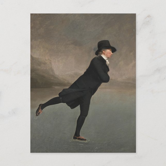 Henry Raeburn - The Skating Minister Card Postkarte (Vorderseite)