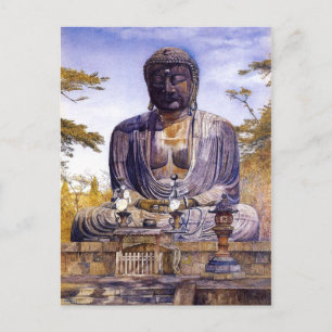 Henry Roderick Newman: Daibutsu in Kamakura, Japan Postkarte