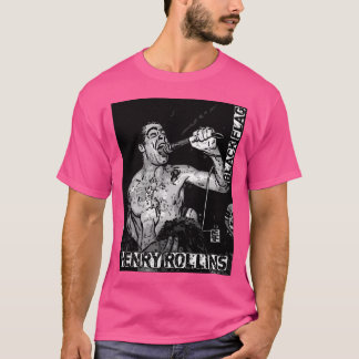 Henry Rolling Black Flag Punk T-Shirt