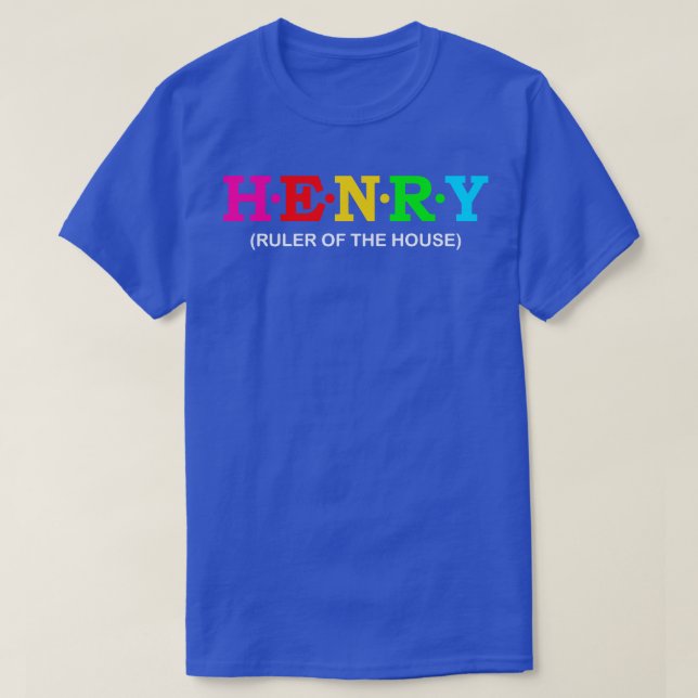 Henry Ruler des Hauses T-Shirt (Design vorne)