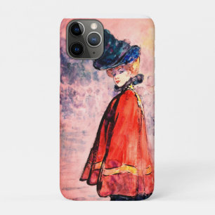 Henry Somm - Elegant in Red Cape     Case-Mate iPhone Hülle
