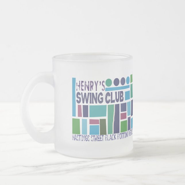 Henry Swing Club Mattierte Kaffee-Tasse Mattglastasse (Links)