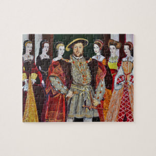 Henry The Achte und seine sechs Ehefrauen Puzzle