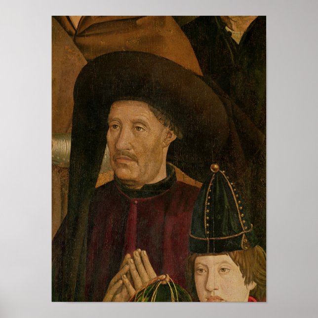 Henry the Navigator Detail aus dem Polyptych Poster (Vorne)