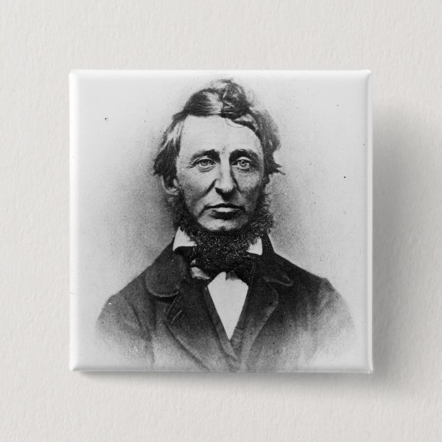 Henry Thoreau Button (Vorderseite)