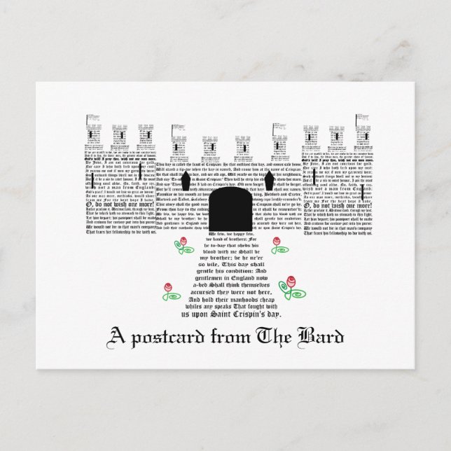 Henry V Postcard Postkarte (Vorderseite)