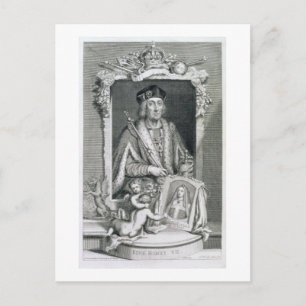 Henry VII (1457-1509) König von England von 1485,  Postkarte