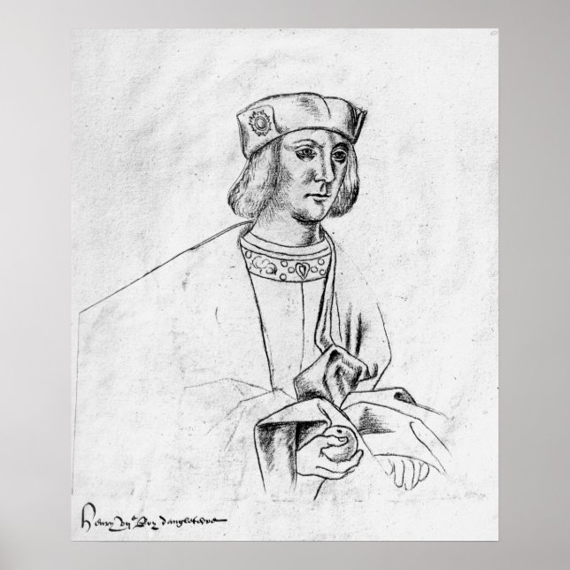 Henry VII König von England Poster (Vorne)