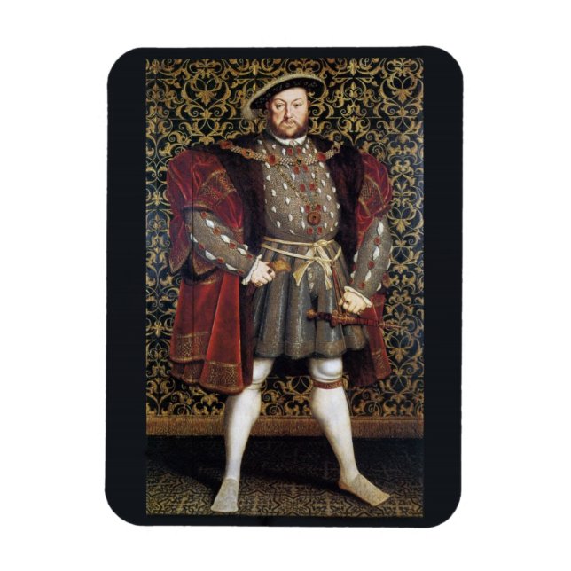 Henry VIII Portrait Magnet (Vertikal)