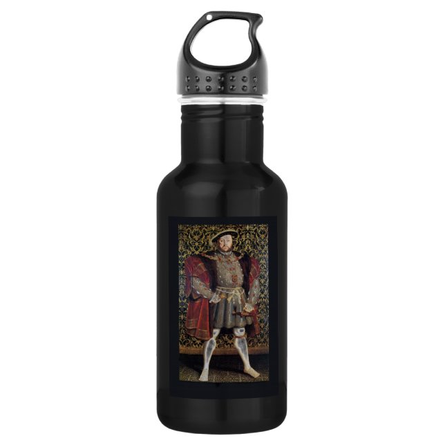 Henry VIII Portrait Trinkflasche (Vorderseite)