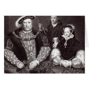 Henry VIII., seine Tochter Queen Mary